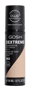 Gosh Dextreme podkład o pełnym kryciu 002 Ivory 30ml - Podkłady do twarzy - miniaturka - grafika 1