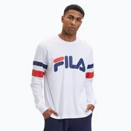 Bluzy męskie - Bluza męska FILA Luohe Oversized Crew bright white - miniaturka - grafika 1