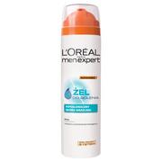 Kosmetyki do pielęgnacji twarzy męskie - Loreal Paris Paris Men Expert Żel do golenia hipoalergiczny 200 ml - miniaturka - grafika 1