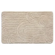Dywaniki łazienkowe - Dywanik łazienkowy RIST 80 x 50 cm ecru - miniaturka - grafika 1