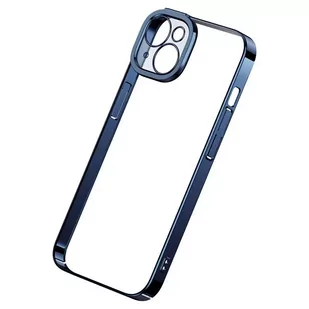 Zestaw ochronny Baseus Glitter przeźroczyste etui i szkło hartowane do iPhone 14 Plus (niebieski) - Etui i futerały do telefonów - miniaturka - grafika 3