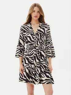 Vero Moda Sukienka codzienna Melba 10329936 Czarny Loose Fit - Sukienki - miniaturka - grafika 1