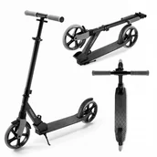 Wózki dziecięce - Kinderkraft Freely Black - miniaturka - grafika 1