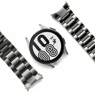 Ringke Metal One stalowa bransoleta do Samsung Galaxy Watch 5 44mm / 4 44mm metalowy pasek opaska bransoletka srebrny (GW4-B-44-01) - Akcesoria do smartwatchy - miniaturka - grafika 1