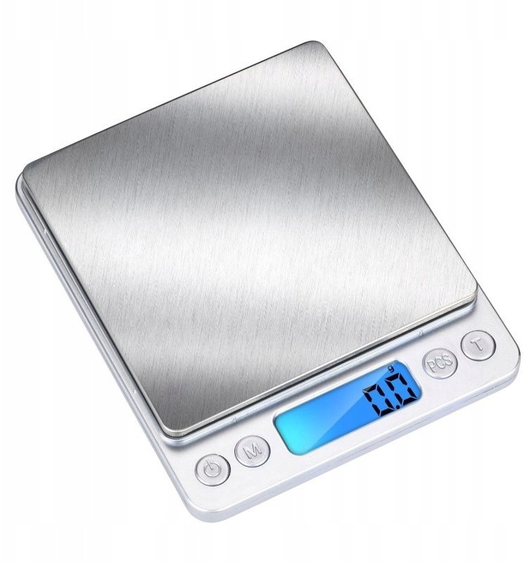 Alpina - Waga cyfrowa precyzyjna z 2 tackami