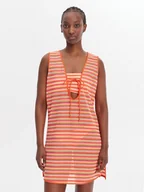 Sukienki - Seafolly Sukienka plażowa Calypso 55506-CU Pomarańczowy Regular Fit - miniaturka - grafika 1