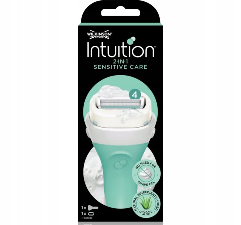 Wilkinson Sword Intuition Sensitive maszynka do golenia With 100% Natural Aloe + Vitamin E