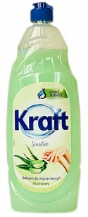 KRAFT Skoncentrowany płyn do mycia naczyń SENSITIVE ALOESOWY 850 ml - Płyny do naczyń - miniaturka - grafika 1