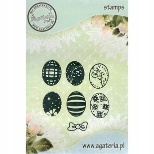 Stempel - Pisanki mini - zestaw 6szt - Agateria - Szkolne artykuły papiernicze - miniaturka - grafika 1