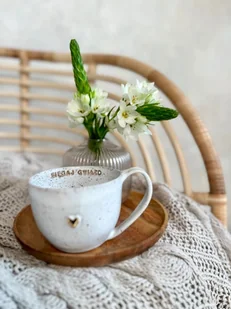 Kubek z afirmacją Sięgaj gwiazd - Kubki - miniaturka - grafika 1