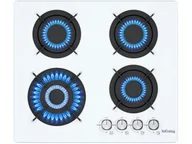 Płyty gazowe do zabudowy - IsEasy MGBG-604B Biały - miniaturka - grafika 1