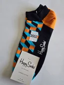 Skarpetki damskie - Kolorowe skarpety Happy Socks stopki unisex rozmiar 41-46 (3552) - miniaturka - grafika 1