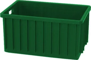 Artech Pojemnik magazynowy, wym. 60 x 40 cm, kolor, atest na kontakt z żywnością zielony - Pojemniki przemysłowe - miniaturka - grafika 1