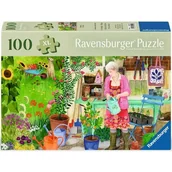 Puzzle - Puzzle RAVENSBURGER Ogród 12001362 (100 elementów) - miniaturka - grafika 1