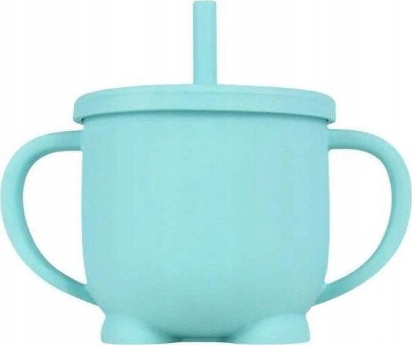 bi-bi Silikonowy Kubek ze słomką