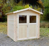 Altany ogrodowe - Domek ogrodowy OGNIK 240x240cm - Megiw - miniaturka - grafika 1