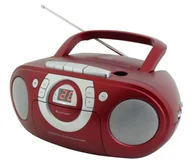 Radioodtwarzacze - Soundmaster SCD5100RO przenośny system stereo Szary, Czerwony - miniaturka - grafika 1