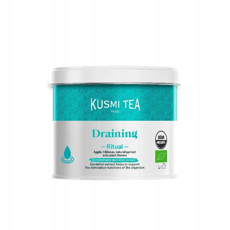 Kusmi Tea Rytuał Oczyszczający Bio Owocowo-Ziołowa Infuzja 100 g