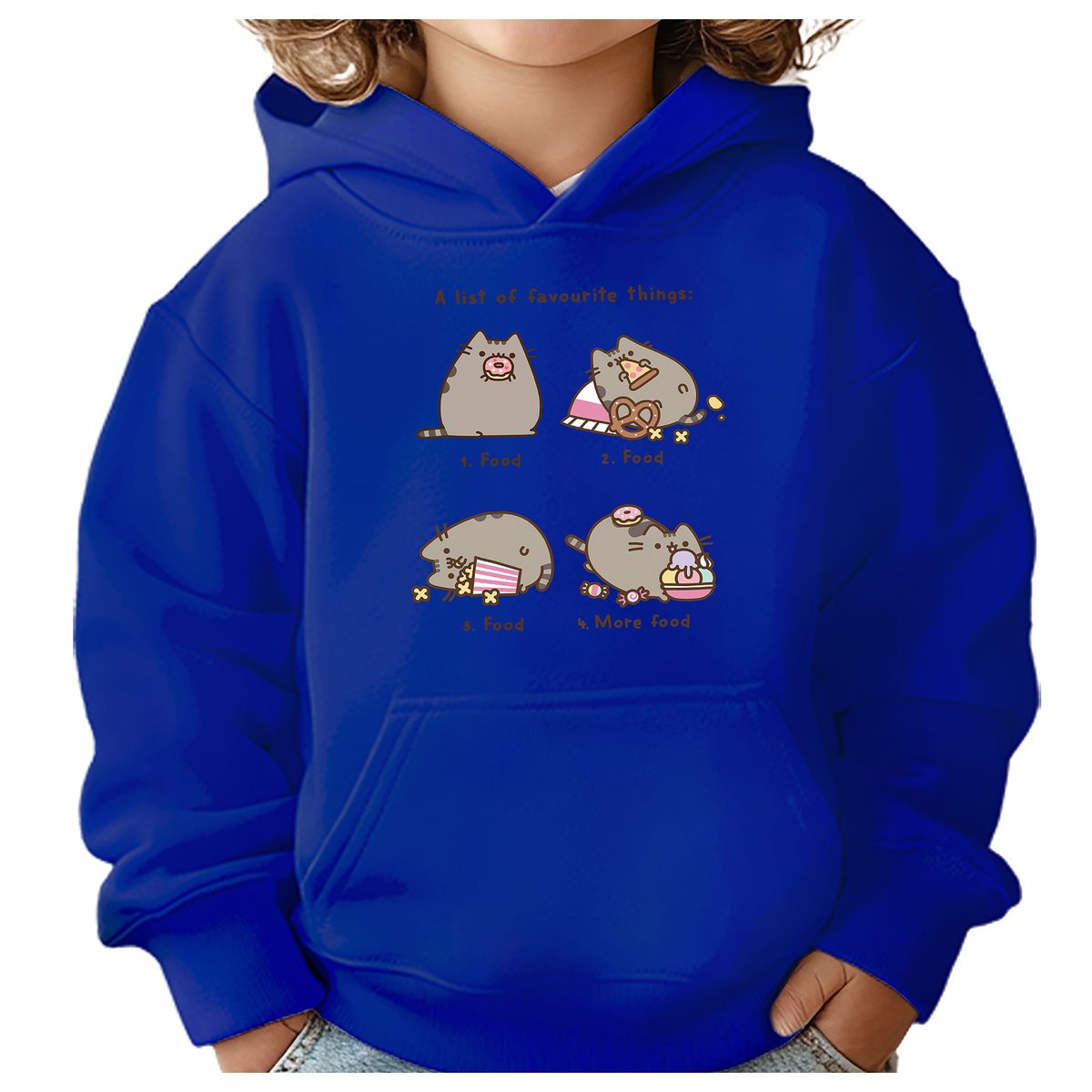 BLUZA DZIECIĘCA PUSHEEN KOT 110-116 DLA DZIEWCZYNKI CHŁOPCA PREZENT