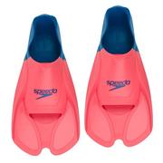 Pływanie - Speedo training fin fluro tangerine/pool blue/blue flame 42/43 - miniaturka - grafika 1