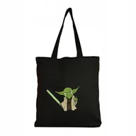 Torby i wózki na zakupy - Eko Torba na ramię Zakupy Shopper Torebka Baby Yoda star wars - miniaturka - grafika 1