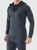 Bluzy męskie - 4F Bluza w kolorze antracytowym - miniaturka - grafika 1