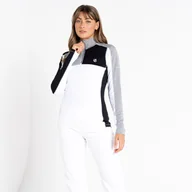 Bluzy damskie - Dare 2b Damska bluza szybkoschnąca Default III Czarno-biały, Rozmiar: 44 - miniaturka - grafika 1