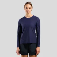 Koszulki sportowe damskie - Koszulka z długim rękawem damska Odlo ZEROWEIGHT CHILL-TEC T-shirt crew neck - miniaturka - grafika 1