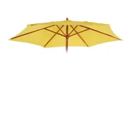 Parasole ogrodowe - Zapasowy pokrowiec do parasola Florida, pokrowiec do parasola Zapasowy pokrowiec, Ø 3 m Poliester 6 rozpórek ~ żółty - miniaturka - grafika 1