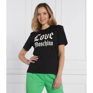 Koszulki i topy damskie - Love Moschino T-shirt | Regular Fit - miniaturka - grafika 1