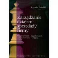 Zarządzanie - Wydawnictwo Naukowe PWN Zarządzanie działem sprzedaży firmy - Krzysztof Cybulski - miniaturka - grafika 1