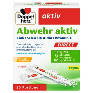 Doppelherz® aktiv Odporność Direct, 20 saszetek - Przeziębienie i grypa - miniaturka - grafika 1