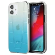 Etui i futerały do telefonów - Mercedes MEHCP12SCLGBL iPhone 12 mini 5,4" niebieski/blue hardcase Transparent Line - miniaturka - grafika 1