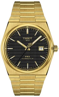 Zegarek Zegarek Tissot T137.407.33.051.00 PRX 40 POWERMATIC 80 DAMIAN LILLARD SPECIAL EDITION 40mm - Zegarki męskie - miniaturka - grafika 1
