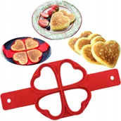 Formy do ciast - Forma silikonowa do pancake'ów naleśników jajek omletów Foremka do smażenia - miniaturka - grafika 1