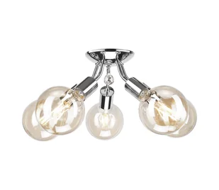 Żyrandol natynkowy VIGGO 5xE27/60W/230V błyszczący chrom - Lampy sufitowe - miniaturka - grafika 1