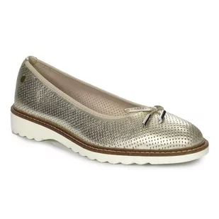 Maciejka Półbuty damskie skórzane złote-39 - Półbuty damskie - miniaturka - grafika 1