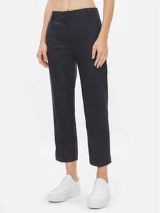 Tommy Hilfiger Chinosy Neppy WW0WW41179 Granatowy Slim Fit - Spodnie damskie - miniaturka - grafika 1