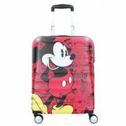 Walizki - American Tourister Wavebreaker Disney Walizka kabinowa na 4 kółkach 55 cm mickey cosmics red - miniaturka - grafika 1