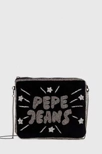 Pepe Jeans torebka kolor czarny - Torebki damskie - miniaturka - grafika 1