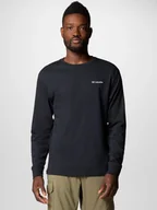 Koszulki męskie - Longsleeve męski Columbia North Cascades Long Sleeve Tee 1834021009 M Czarny (195981686050) - miniaturka - grafika 1