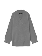 Swetry damskie - Vero Moda Sweter w kolorze szarym - miniaturka - grafika 1