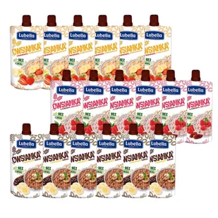 Lubella Owsianka Mix 3 Smaków 100g x 18 sztuk - Koncentraty warzywne, przeciery - miniaturka - grafika 1