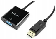 Kable komputerowe i do monitorów - Kabel Adapter Accura Displayport > VGA M/F 0.2m - miniaturka - grafika 1
