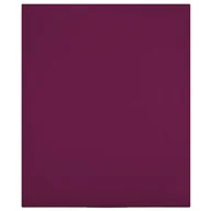 Prześcieradła - vidaXL Prześcieradła, 2 szt., bordowe, 180x200 cm, dżersej bawełniany - miniaturka - grafika 1