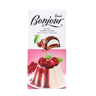 Bombonierka Souffle wiśnia "Bonjour" 232g - Cukierki - miniaturka - grafika 1