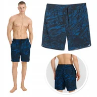 Spodenki męskie - KĄPIELÓWKI szorty plażowe KRÓTKIE SPODENKI męskie 4F z siateczką XL - miniaturka - grafika 1