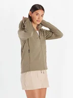 Kurtki damskie - Marmot Kurtka polarowa "Leconte" w kolorze khaki - miniaturka - grafika 1
