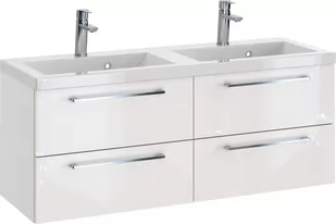 Szafka z Umywalką ROSEN 120 cm DUO - Uchwyt Chromowany - Szafki łazienkowe - miniaturka - grafika 1