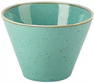 Miski i półmiski - MISKA STOŻKOWA LAGUNA 400 ml 12 cm PORCELANA NIEBIESKA - miniaturka - grafika 1